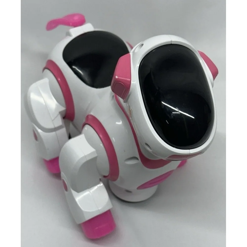 Vivitar ROBO Dancing Robot Dog – Pink, White & Full of Sass! Pre-owned‎